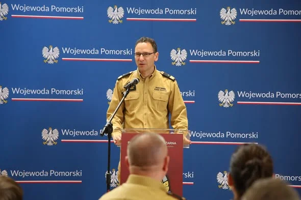 Komendant główny PSP w Rumi. Rozmawiano o gotowości służb