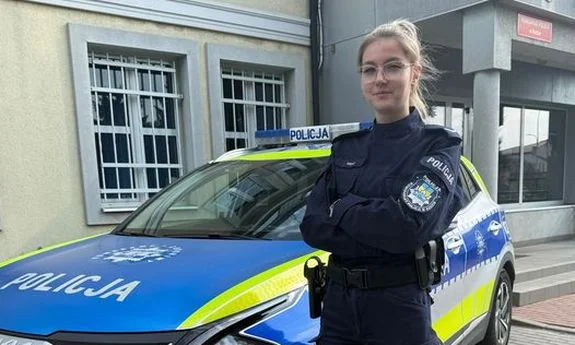 Po służbie zareagowała natychmiast. Policjantka udzieliła pomocy rannemu rowerzyście