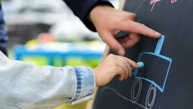 Policjanci w Luzinie rozmawiali z przedszkolakami o bezpieczeństwie