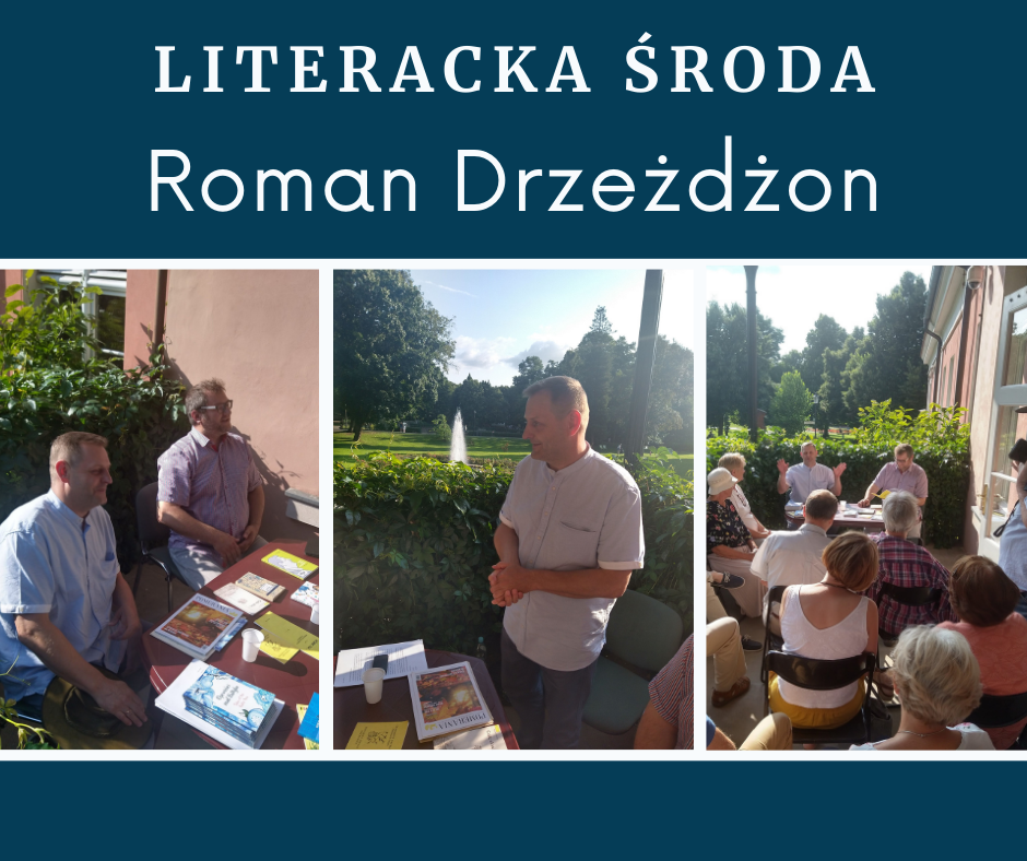 Biblioteka Wejherowo: Literacka środa z Romanem...