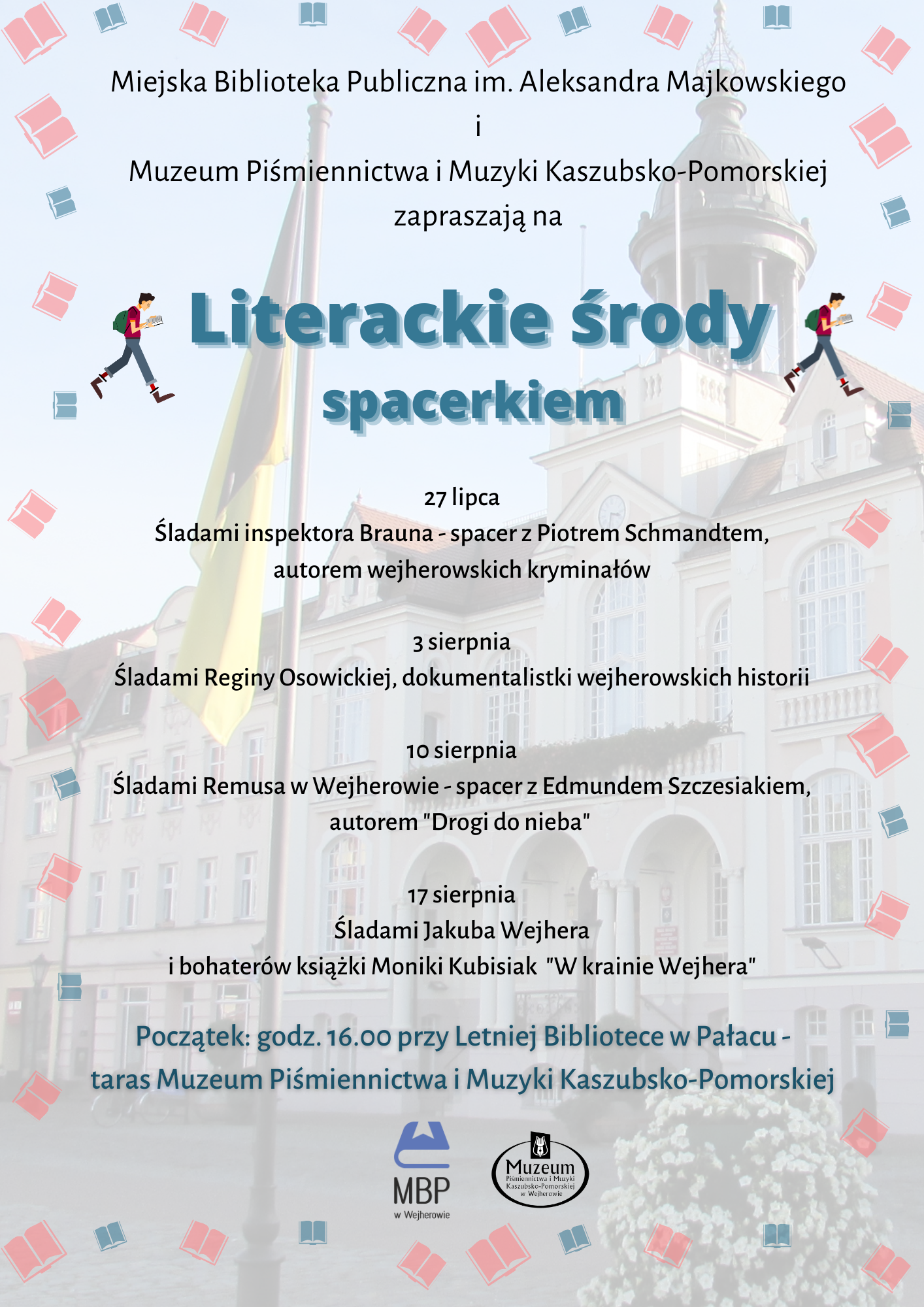 Biblioteka Wejherowo: Literackie środy... spacerkiem