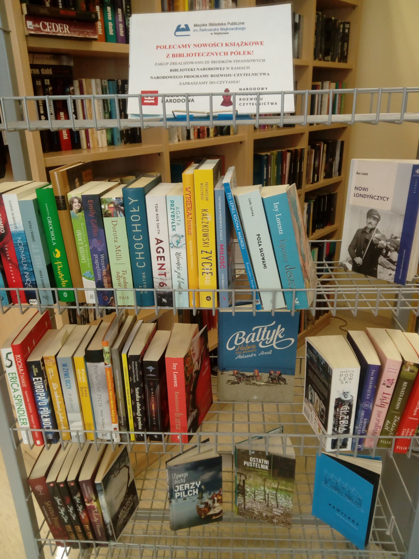 Biblioteka Wejherowo: Nowości książkowe