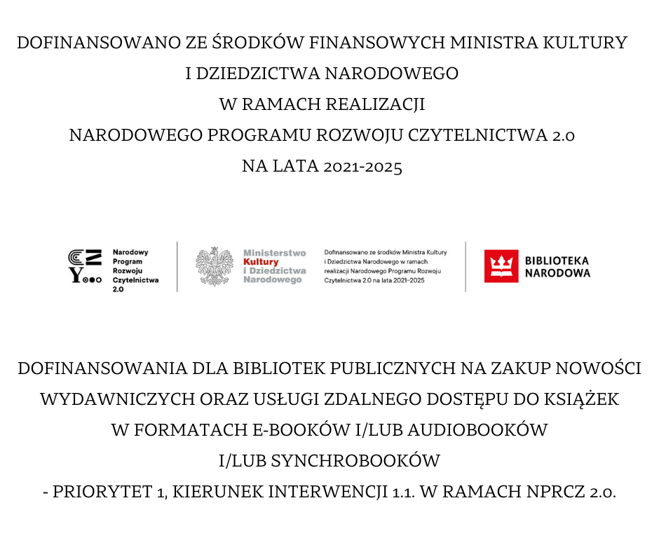 Biblioteka Wejherowo: Narodowy Program Rozwoju Czytelnictwa...