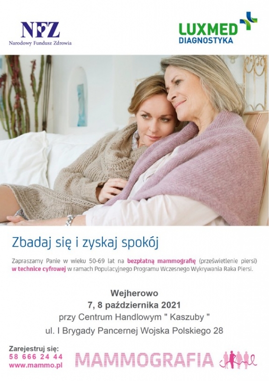 UM Wejherowo: Październik - Miesiącem Świadomości Raka Piersi