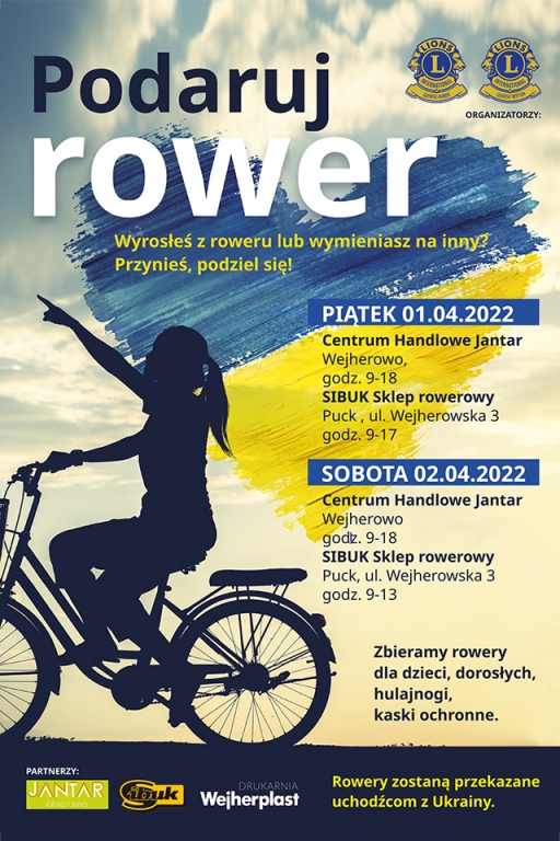 UM Wejherowo: Masz niepotrzebny rower? Przynieś! Rowerowa akcja dla Ukraińców w Wejherowie