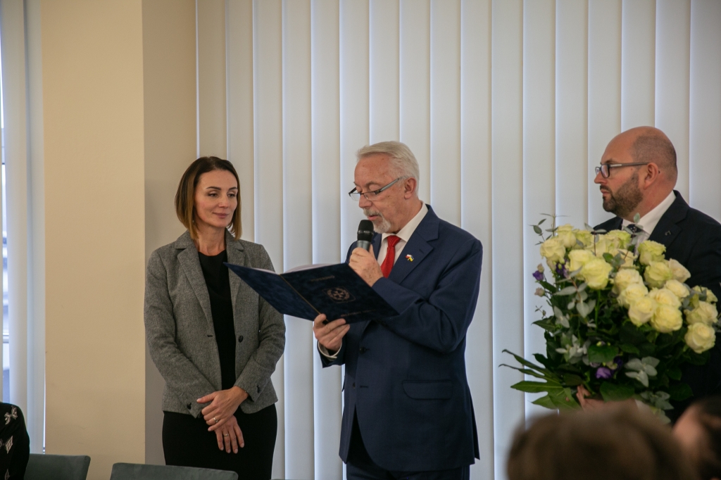 UM Wejherowo: Medal Róży dla Beaty Rutkiewicz - nowej Wojewody Pomorskiej