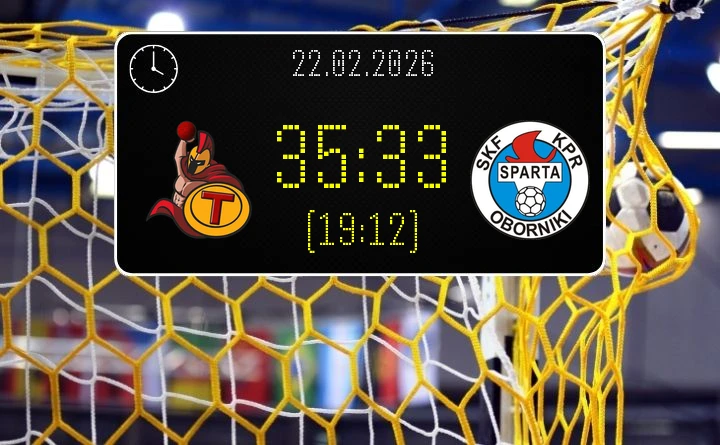 [PIŁKA RĘCZNA] KS Tytani Wejherowo – SKF KPR Sparta Oborniki 35:33 – ważne zwycięstwo w I Lidze Mężczyzn (Grupa A), 17. kolejka