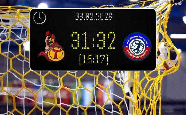 [PIŁKA RĘCZNA] Bolesny rewanż Warmii w I Lidze Mężczyzn (A): Tytani przegrali 31:32