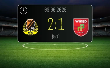 [PIŁKA NOŻNA] KSZO Ostrowiec – Wikęd Luzino 2:1 w Betclic 2. lidze. Gospodarze odwrócili losy meczu po przerwie