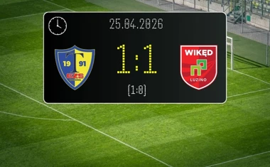 [PIŁKA NOŻNA] Betclic 3. Liga Grupa 2 (Grupa II): Tłuchowia Tłuchowo – Wikęd Luzino 1:1