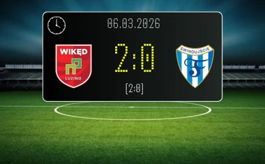 [PIŁKA NOŻNA] Wikęd Luzino – Flota Świnoujście 2:0 – pewne zwycięstwo gospodarzy w Betclic 3. Liga Grupa 2 (Grupa II)