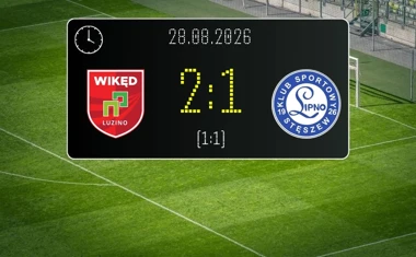 [PIŁKA NOŻNA] Betclic 3. Liga Grupa 2 (Grupa II): Wikęd Luzino – KS Lipno Stęsze 2:1