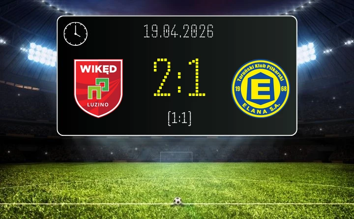 [PIŁKA NOŻNA] Wikęd Luzino – Elana Toruń 2:1 w Betclic 3. Lidze Grupa 2 (Grupa II)