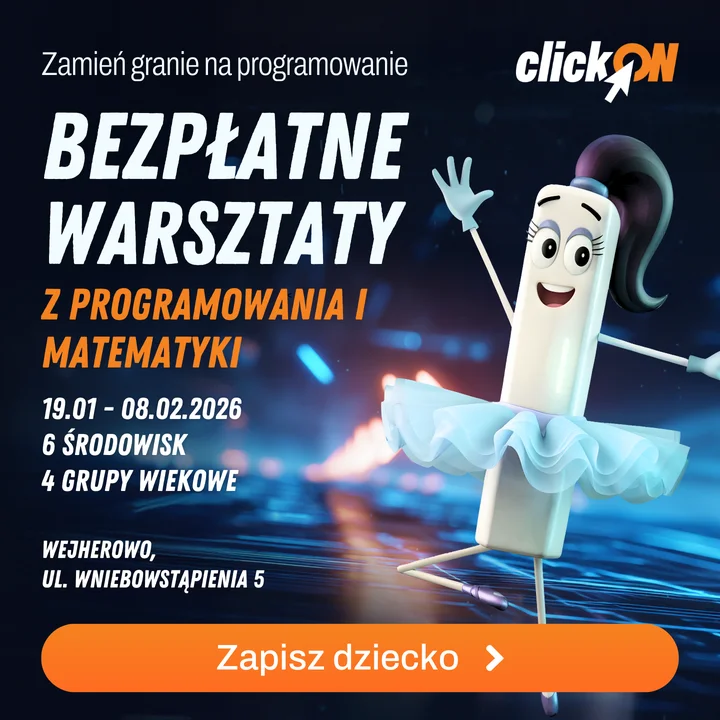 Bezpłatne warsztaty ClickOn w Wejherowie