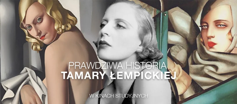 Grafika promocyjna wydarzenia KINO | Sztuka na ekranie | Prawdziwa historia Tamary Łempickiej w Wejherowie