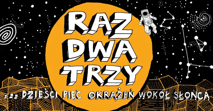 Obrazek przedstawia grafikę promocyjną wydarzenia Koncert zespołu Raz, Dwa, Trzy w Filharmonii Kaszubskiej