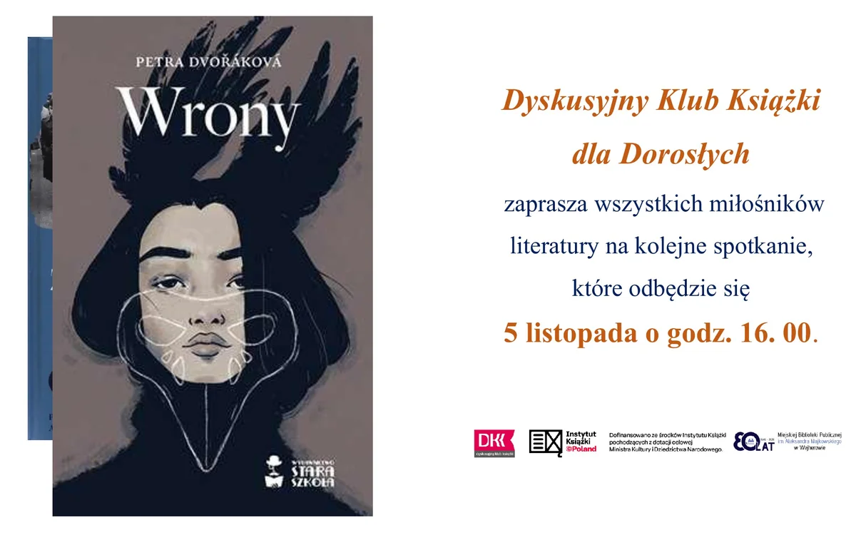 Grafika promocyjna wydarzenia Spotkanie DKK dla Dorosłych w listopadzie