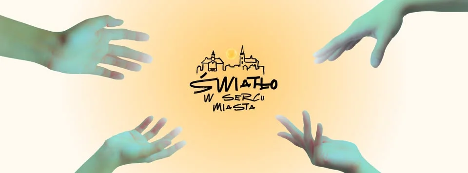 Grafika promocyjna wydarzenia Światło w Sercu Miasta w Wejherowie