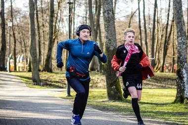 Grafika promocyjna wydarzenia parkrun Wejherowo — bezpłatny bieg, trucht i marsz dla każdego