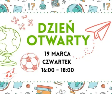Grafika promocyjna wydarzenia Dzień Otwarty w Wejherowie — 19 marca 2026