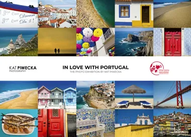 Grafika promocyjna wydarzenia Otwarcie wystawy „In Love with Portugal”