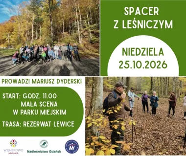 Spacer z leśniczym przez rezerwat Lewice