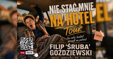 Stand-Up – Filip Śruba Goździewski „Nie stać mnie na hotel” w Wejherowie