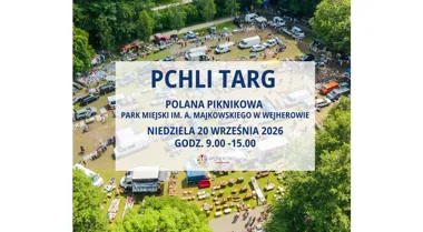 Grafika promocyjna wydarzenia Wejherowski Pchli Targ