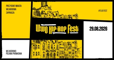 Grafika promocyjna wydarzenia WWO HIP-HOP FEST