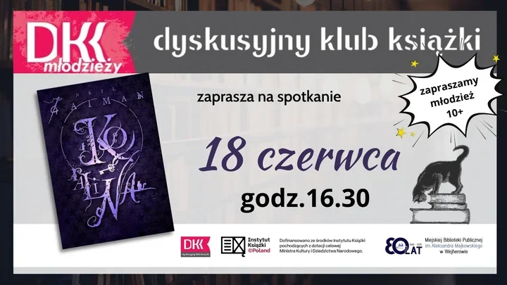 Koralina wkracza do Wejherowa - czyli jak biblioteka uwodzi młodzież klimatem Gaimana