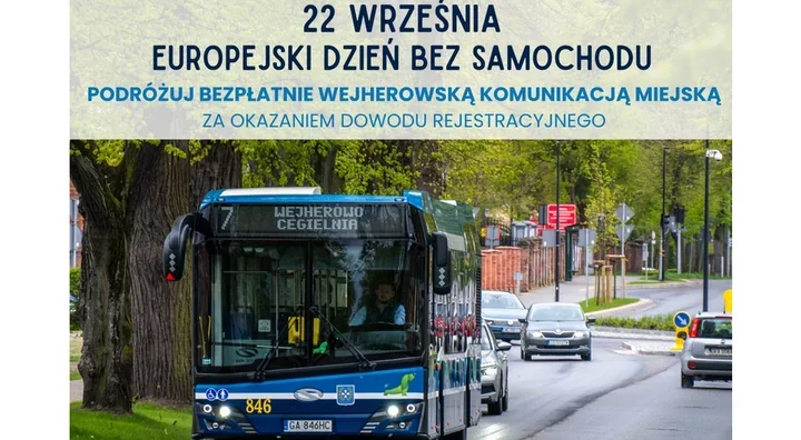 Wejherowska komunikacja miejska będzie bezpłatna. Wystarczy dowód rejestracyjny