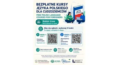 Bezpłatny polski dla cudzoziemców. Zajęcia także online z Wejherowa