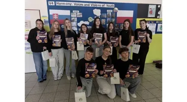 Wejherowska dziewiątka śpiewała ponad granicami i wróciła z nowymi przyjaźniami