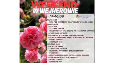Weekend w Wejherowie z kinem, sportem i muzyką na żywo