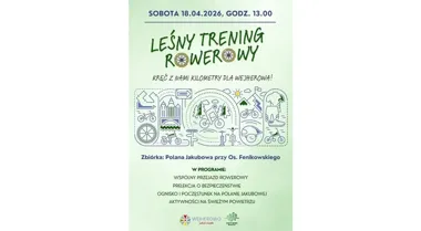 Leśny trening rowerowy w Wejherowie ma rozkręcić czerwcową walkę o puchar