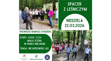 Spacer z Leśniczym – marsz nordic walking po wejherowskich ścieżkach