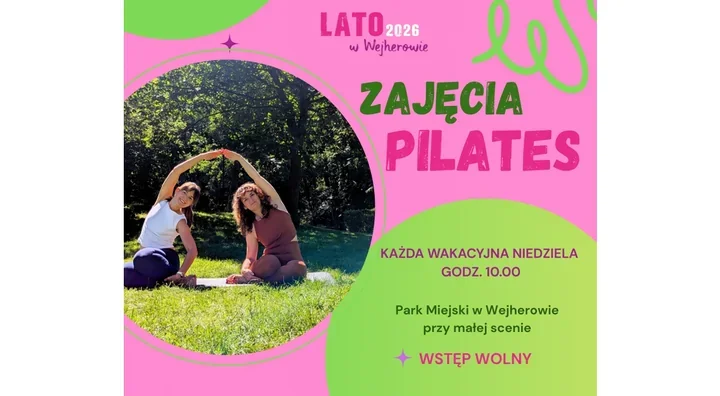 Ruszają bezpłatne niedzielne zajęcia pilates pod chmurką w Wejherowie