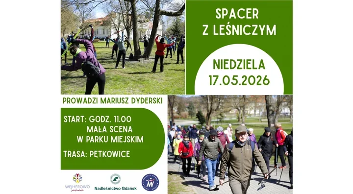 W Wejherowie rusza spacer z leśniczym i kończy się przy ognisku
