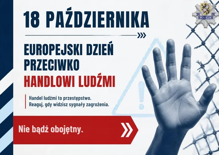 Handel ludźmi może zacząć się od obietnicy pracy. Policja ostrzega