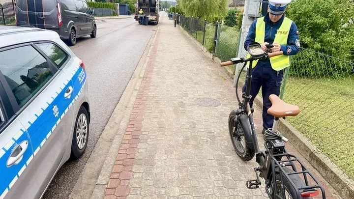 Kontrole hulajnóg w Wejherowie. Jeden kierujący miał blisko 3 promile