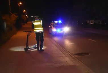 Promil na hulajnodze i dwie kradzieże - wiosenne alarmy w powiecie Wejherowo