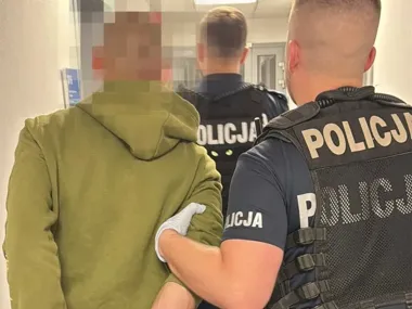 Nerwowe zachowanie 38-latka z Wejherowa skończyło się zatrzymaniem