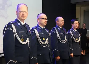 58 awansów w Wejherowie, ośmiu policjantów wyróżniono wcześniej