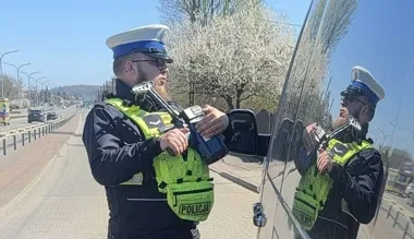 Trzy kontrole i trzy czerwone alarmy na drogach Wejherowa