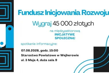 45 tysięcy złotych na pomysł. W Wejherowie odbędzie się spotkanie o grantach