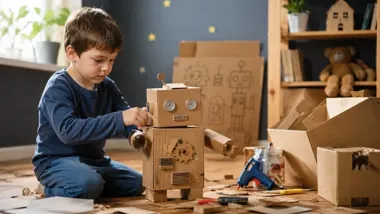 Roboty z kartonu i drewna ruszają do gry w Wejherowie
