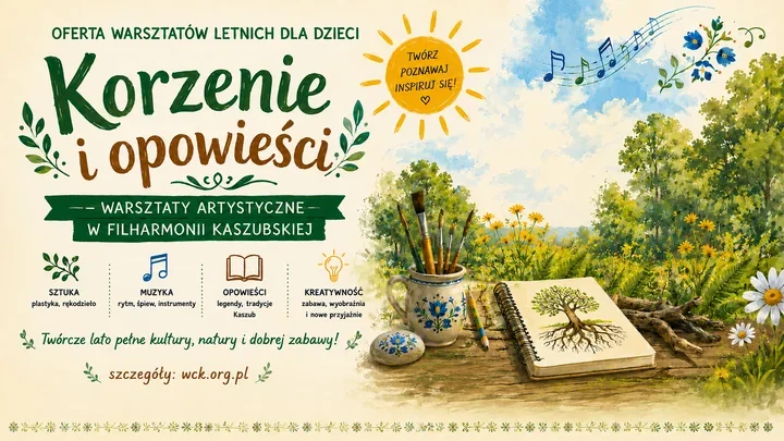 Wakacyjne warsztaty w Filharmonii - dzieci ruszą w świat legend i rytmów